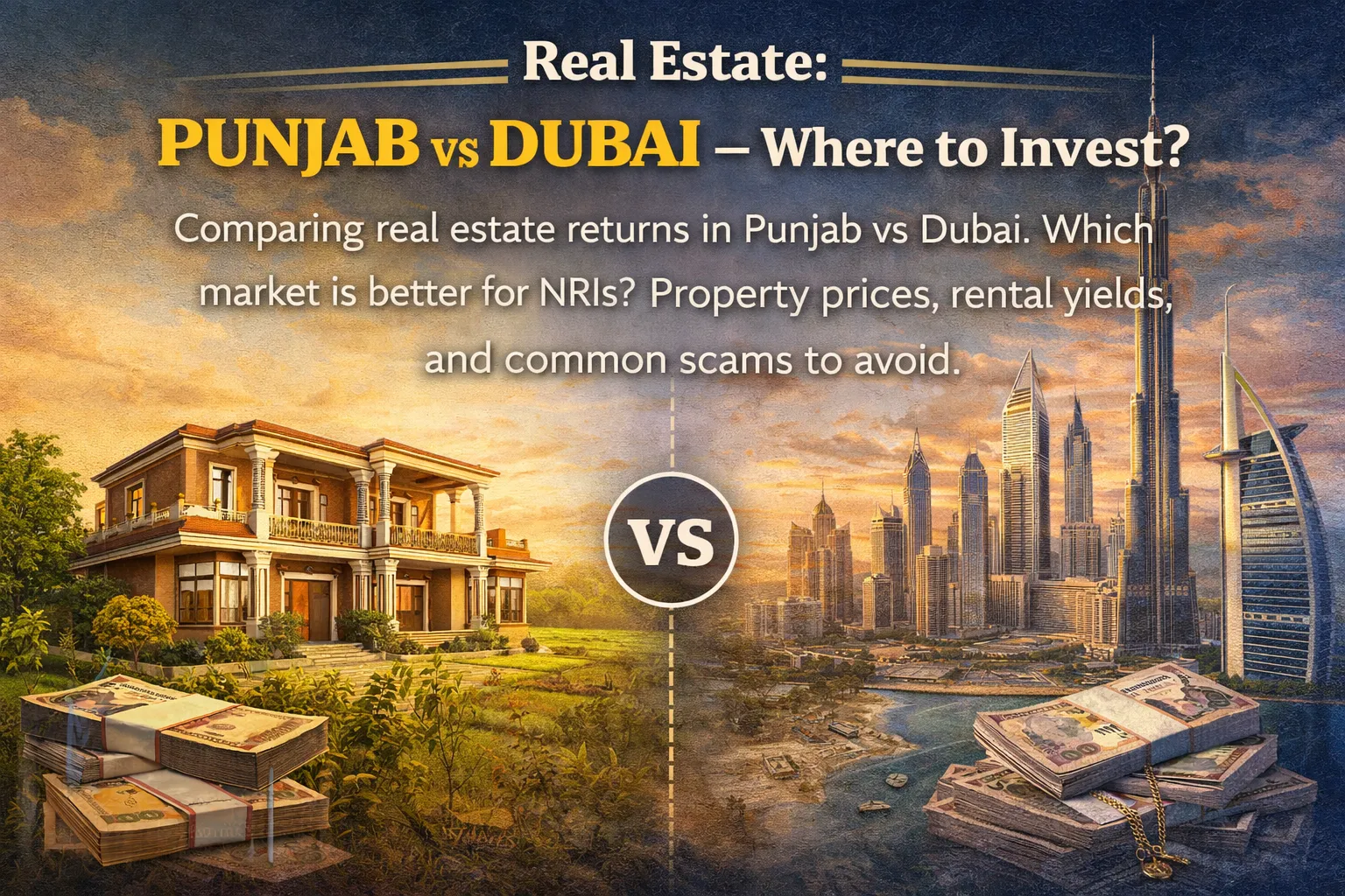 Real Estate Punjab vs Dubai episode